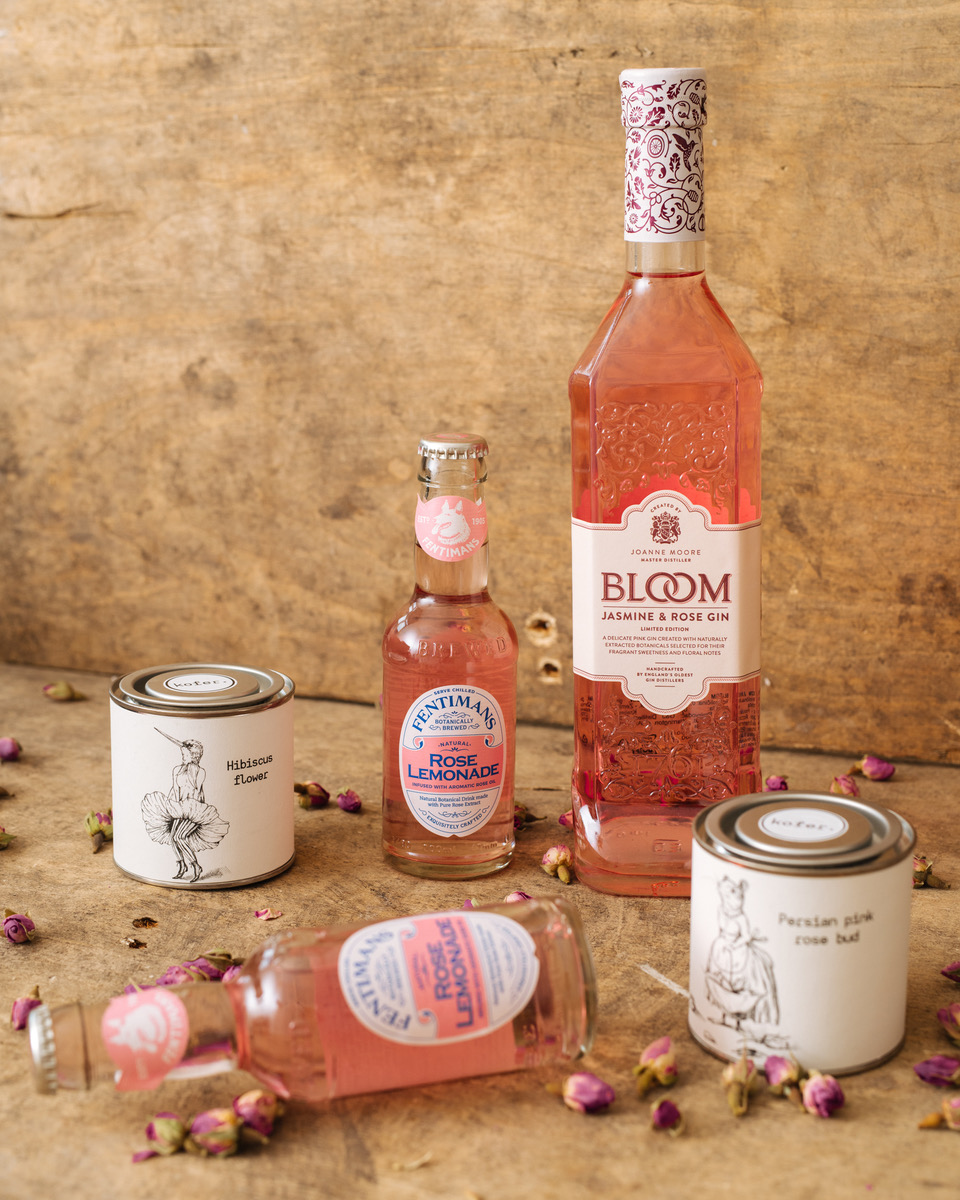 Bloom Jasmine & Rose Gin Box 4